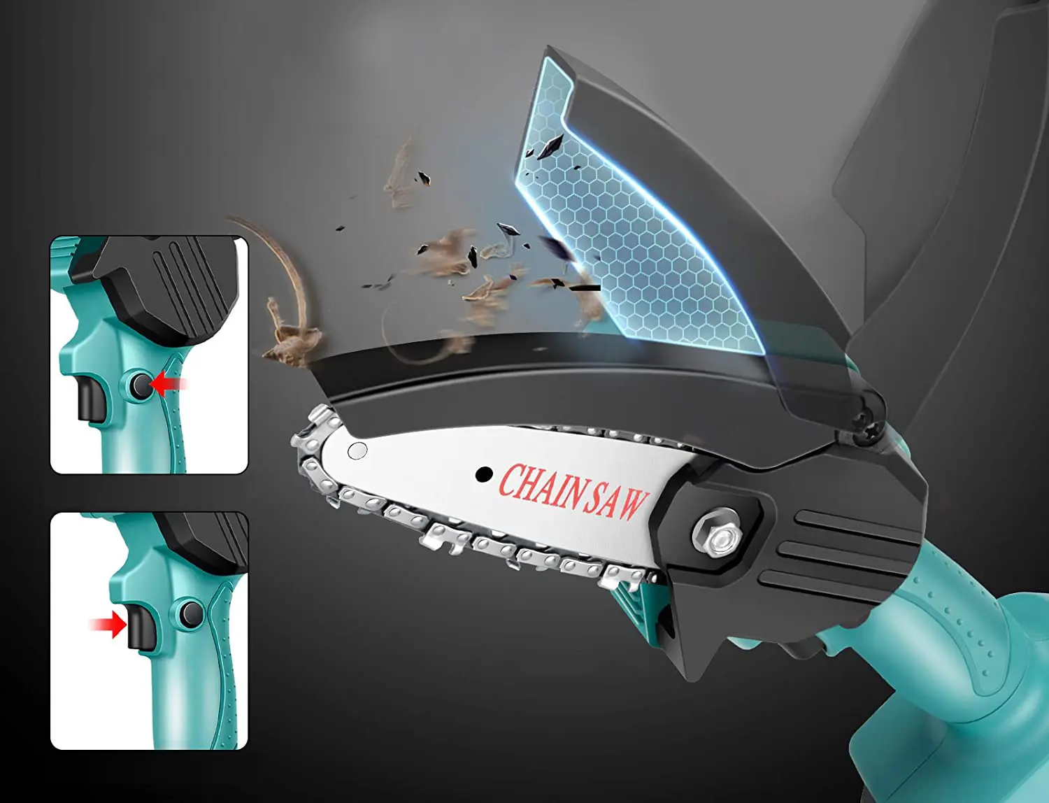 Foto de la sección: Diseño innovador de los dientes y mango antideslizante